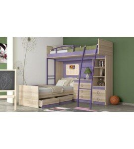 Двухъярусная кровать «Индиго» №7, ГН-145.007