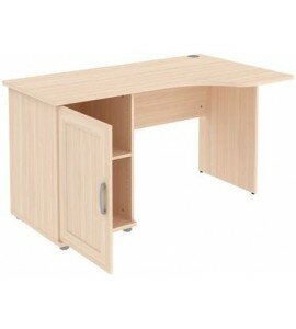 Угловой письменный стол с надстройкой «Киви» № 9, ГН-139.009